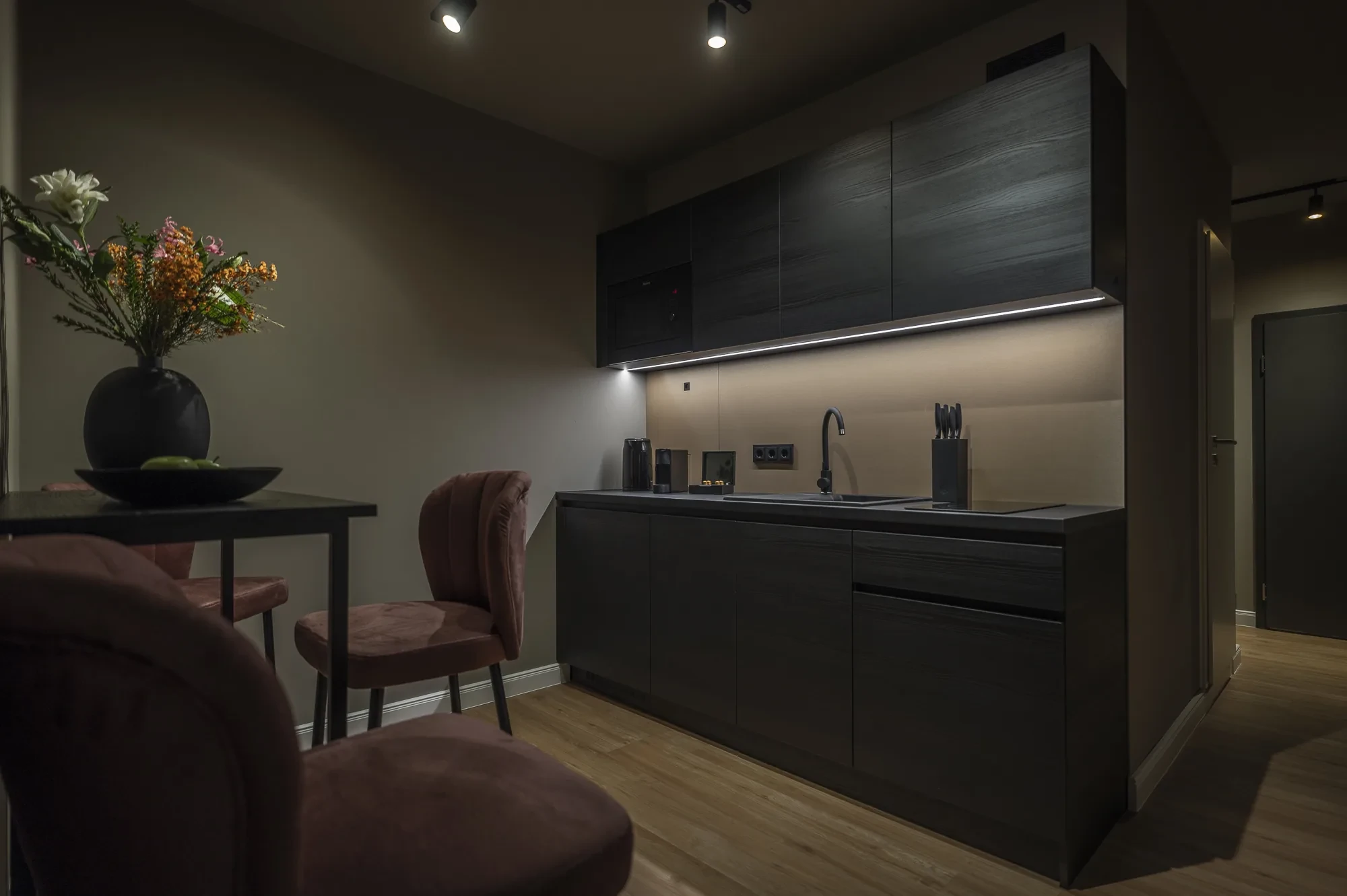 Grand Suite Leipzig — designer kitchen
