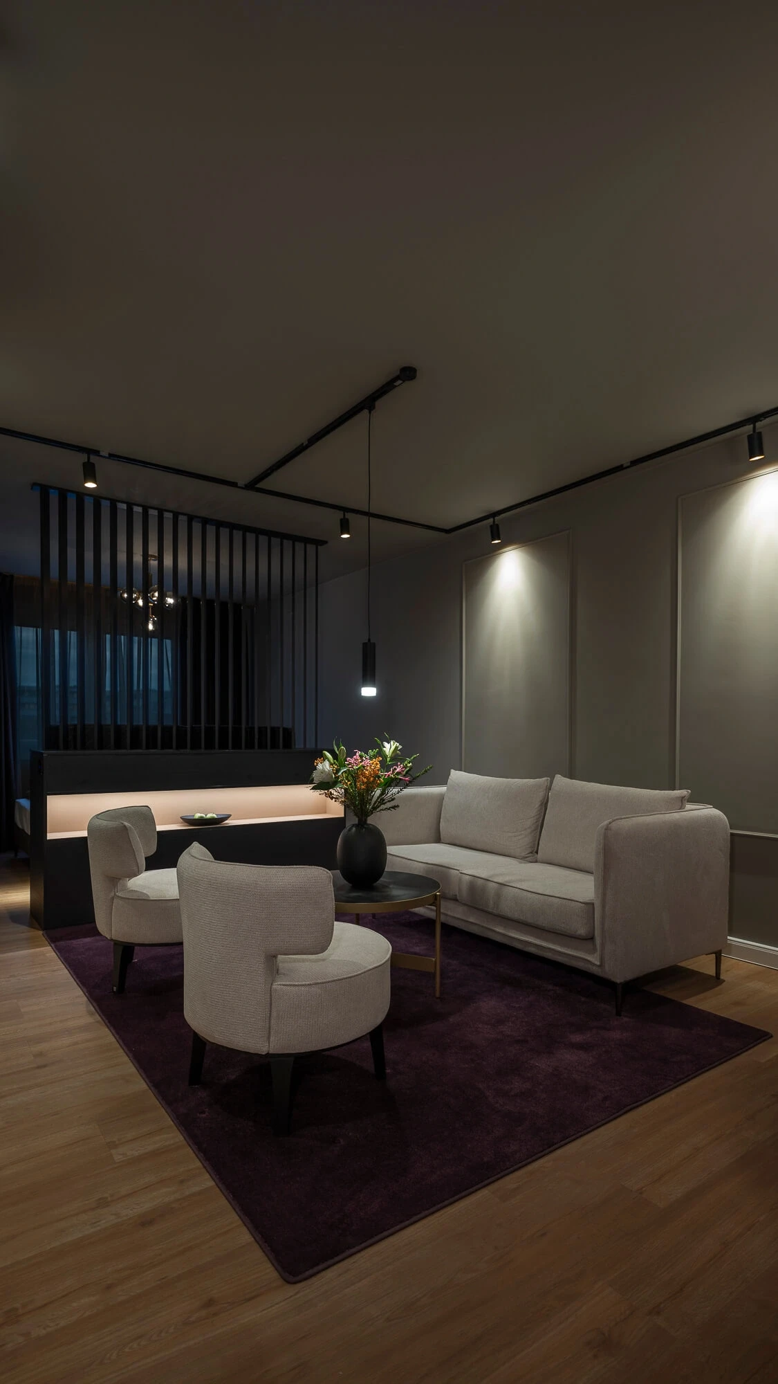 Suite without balcony Leipzig living room